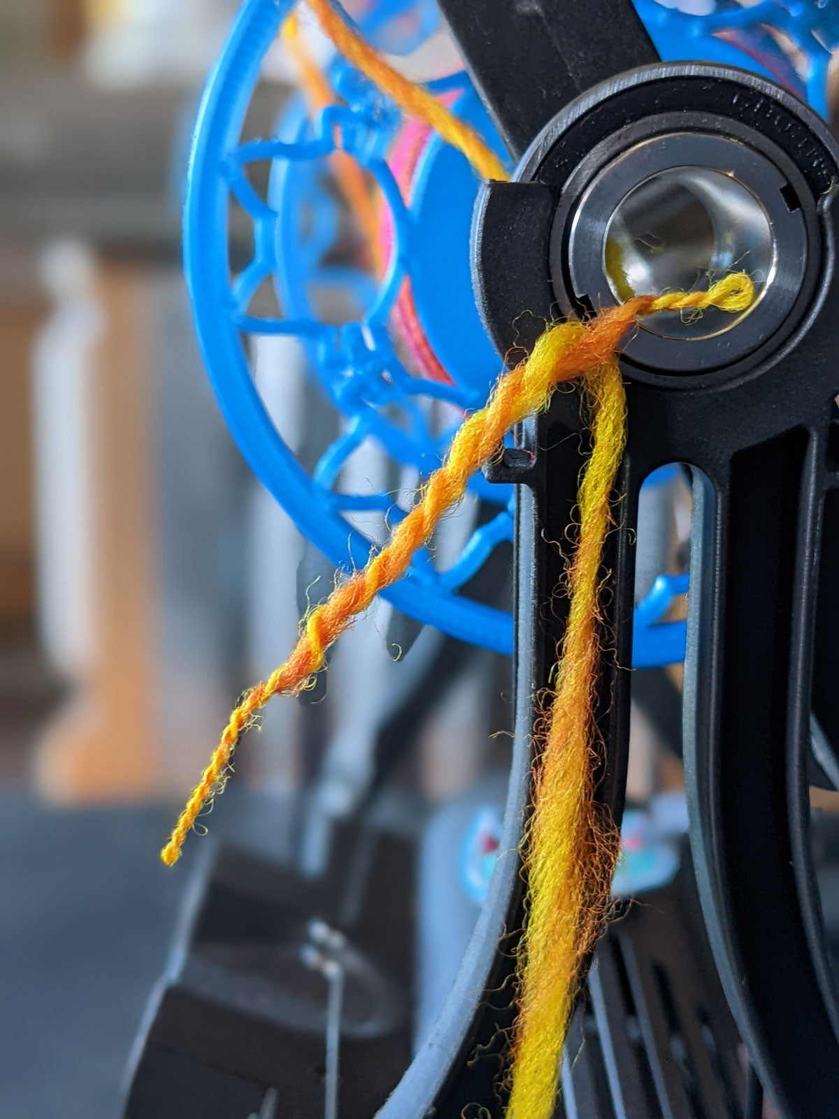 Beginning Spinning on the EEW 6.1 E-spinner — Friday Afternoon