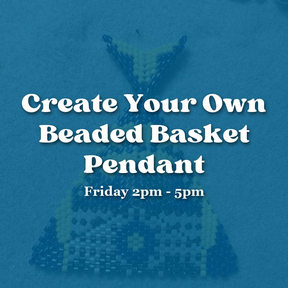 Create Your Own Beaded Basket Pendant — Friday Afternoon