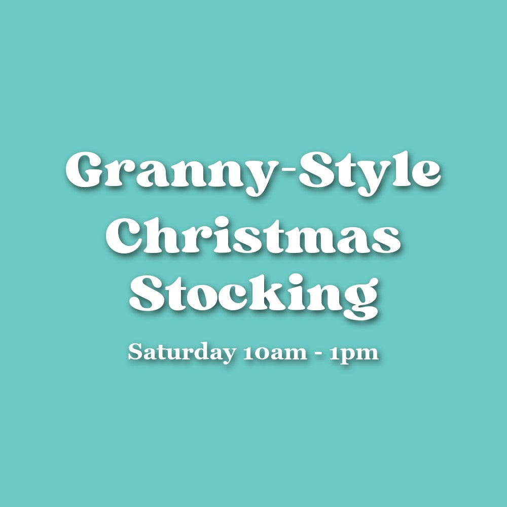 Granny-Style Christmas Stocking — Saturday Morning