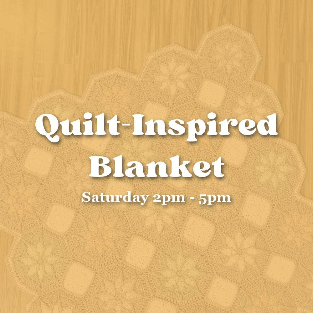 Quilt-Inspired Blanket — Saturday Afternoon
