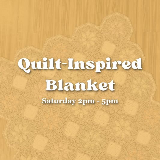 Quilt-Inspired Blanket — Saturday Afternoon