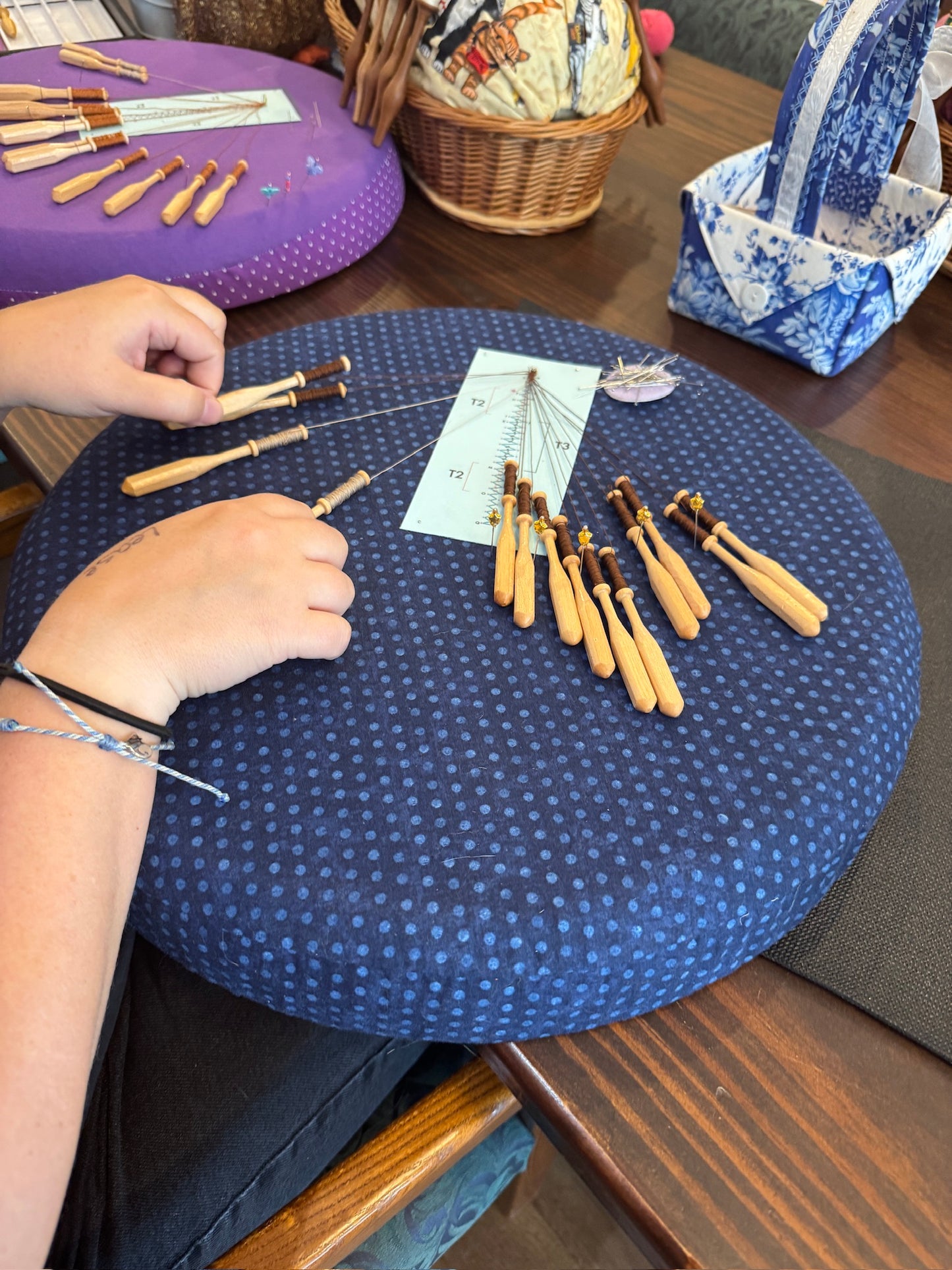 Angled Elegance: Beginner Bobbin Lace
