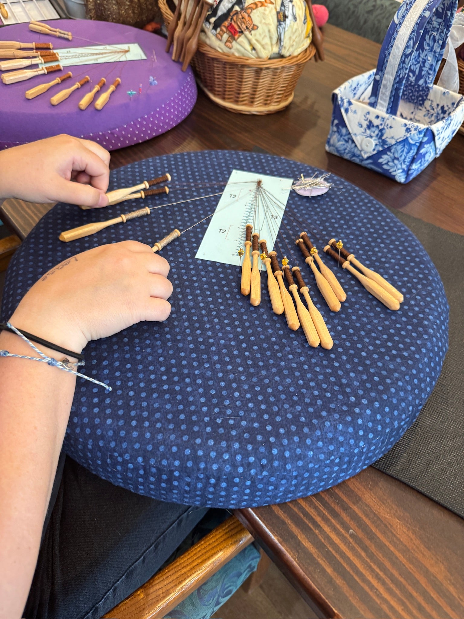 Angled Elegance: Beginner Bobbin Lace