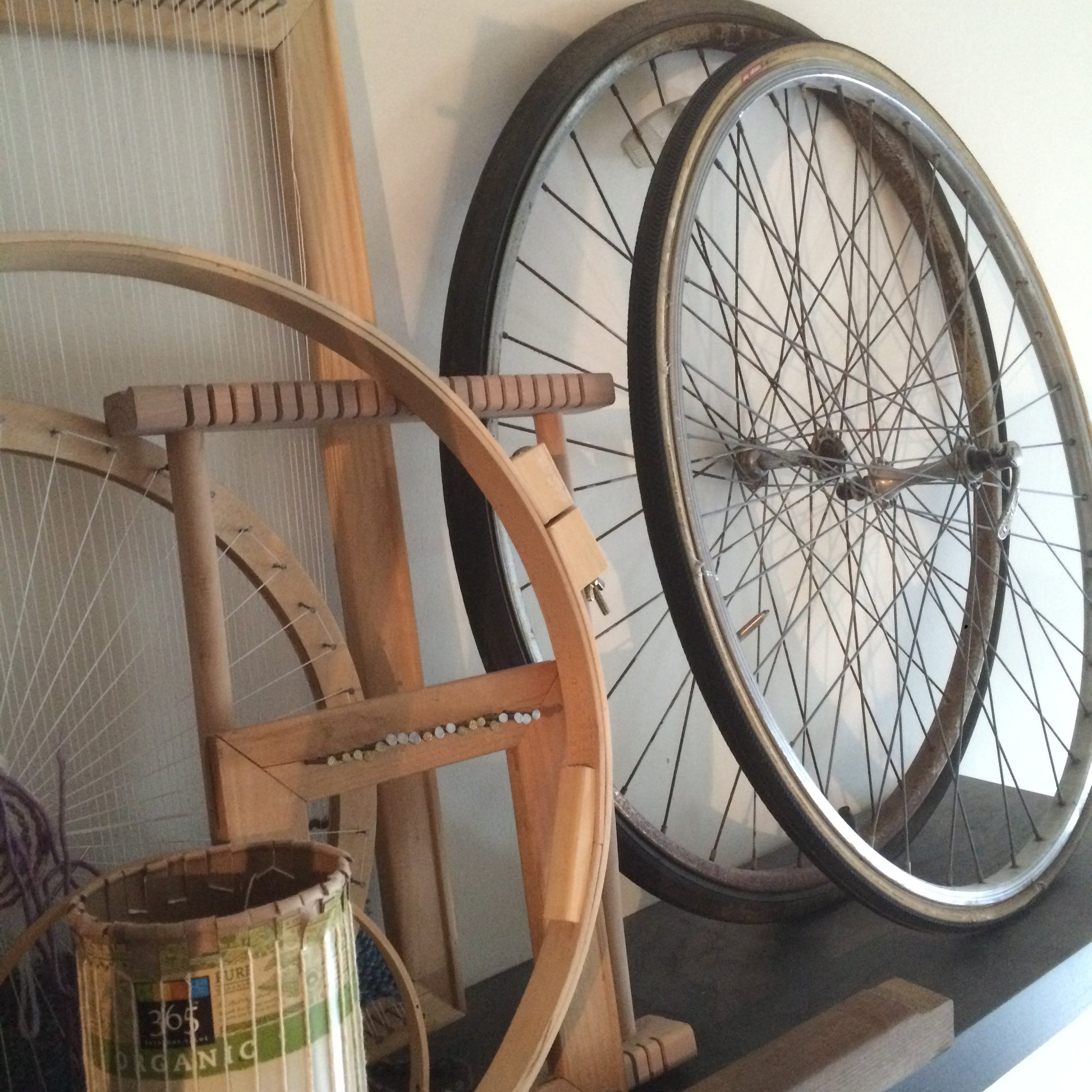 Bicycle Wheel Weaving