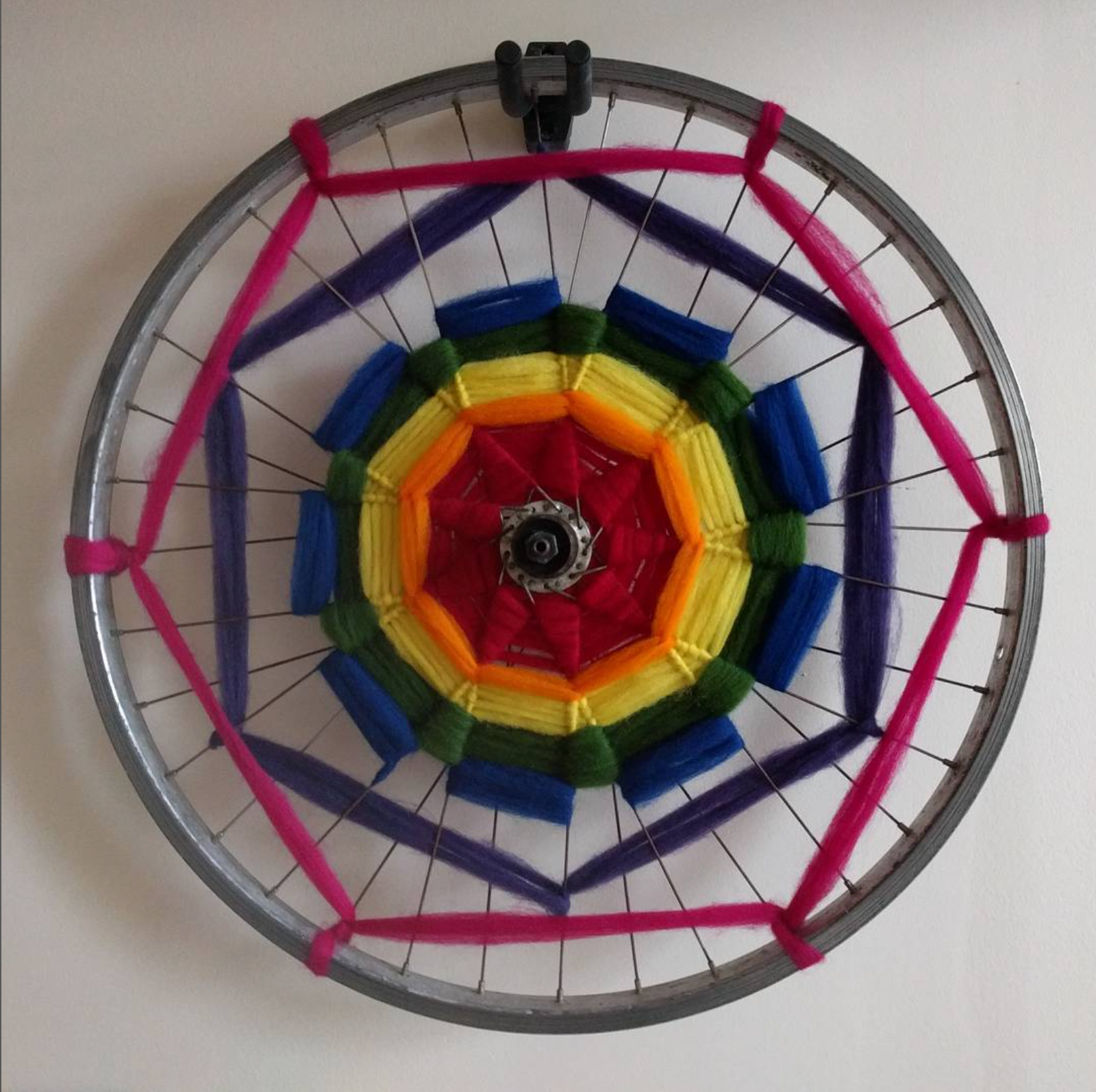 Bicycle Wheel Weaving