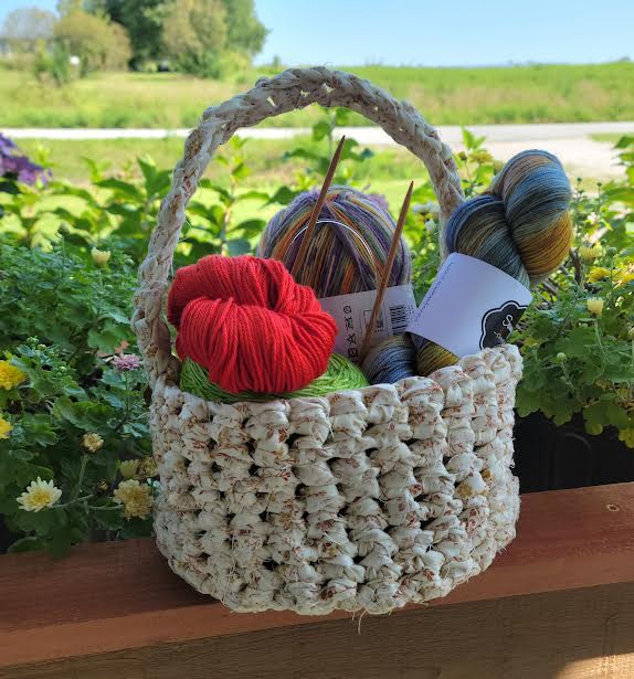 Crochet Keepsake Basket