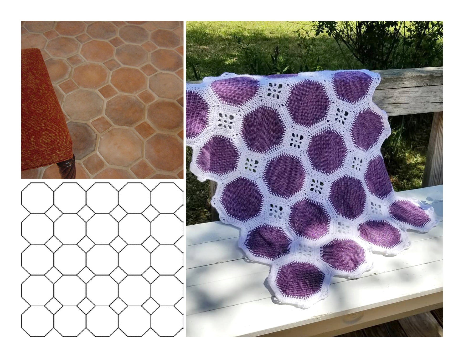 Quilt-Inspired Blanket